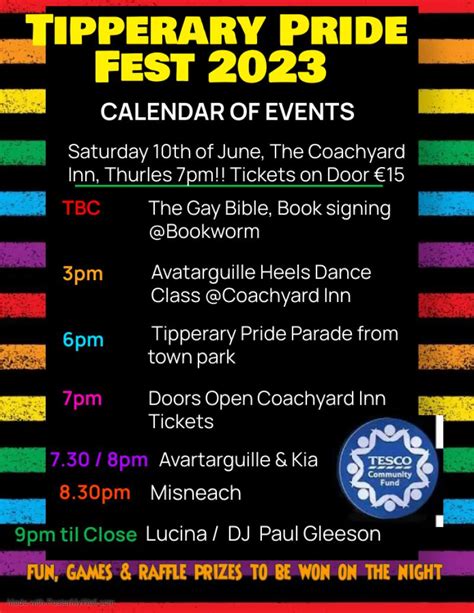 gay tipperary|Tipperary Pride Festival takes place on June 10th in Thurles